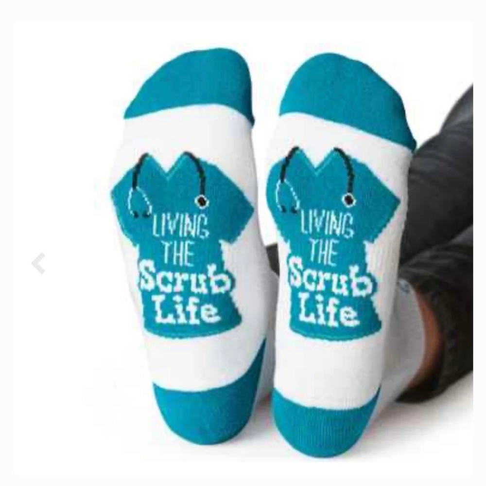 Living The Scrub Life Socks
